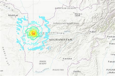 6.3 magnitude earthquake hits western Afghanistan, USGS says